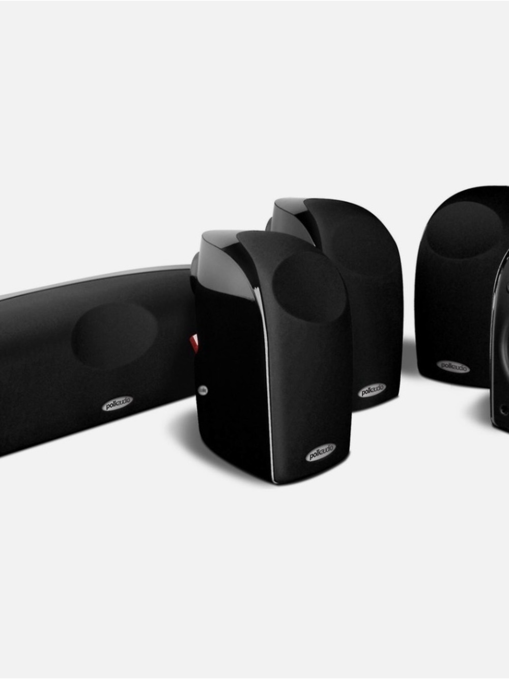 Blackstone Black 5-Piece Surround Speaker Set